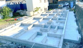 アパート基礎工事