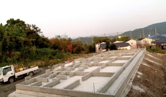 アパート基礎工事